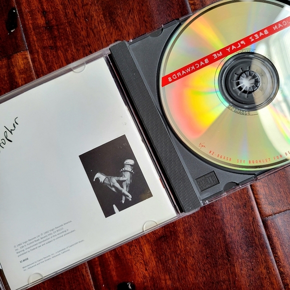 JOAN BAEZ Play Me Backwards CD Stones in the Road Amsterdam The Edge of Glory - Picture 4 of 4